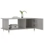 Sonoma-Couchtisch aus grauem Sperrholz, 90 x 50 x 40 cm von vidaXL, Couchtisch - Ref: Foro24-829474, Preis: 46,90 €, Rabatt: %