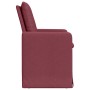 Sillas de comedor 2 pcs Rojo vino tinto 57 x 67 x 98 cm tela en Sillas de comedor | Comprar online en Foru.es