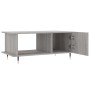 Mesa de centro madera contrachapada gris Sonoma 90x50x40 cm de vidaXL, Mesas de centro - Ref: Foro24-829474, Precio: 47,31 €,...