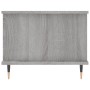 Mesa de centro madera contrachapada gris Sonoma 90x50x40 cm de vidaXL, Mesas de centro - Ref: Foro24-829474, Precio: 47,31 €,...