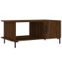 Mesa de centro madera contrachapada roble marrón 90x50x40 cm de vidaXL, Mesas de centro - Ref: Foro24-829499, Precio: 50,02 €...