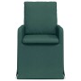 Sillas de comedor 2 pcs Verde oscuro 57 x 67 x 98 cm tela en Sillas de comedor | Comprar online en Foru.es