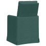 Sillas de comedor 2 pcs Verde oscuro 57 x 67 x 98 cm tela en Sillas de comedor | Comprar online en Foru.es