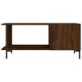 Mesa de centro madera contrachapada roble marrón 90x50x40 cm de vidaXL, Mesas de centro - Ref: Foro24-829499, Precio: 50,02 €...