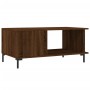 Mesa de centro madera contrachapada roble marrón 90x50x40 cm de vidaXL, Mesas de centro - Ref: Foro24-829499, Precio: 50,02 €...