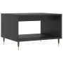 Mesa de centro madera de ingeniería negra 60x50x40 cm de vidaXL, Mesas de centro - Ref: Foro24-829245, Precio: 42,93 €, Descu...