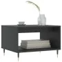 Mesa de centro madera de ingeniería negra 60x50x40 cm de vidaXL, Mesas de centro - Ref: Foro24-829245, Precio: 42,40 €, Descu...