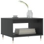 Mesa de centro madera de ingeniería negra 60x50x40 cm de vidaXL, Mesas de centro - Ref: Foro24-829245, Precio: 42,93 €, Descu...