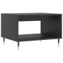 Mesa de centro madera de ingeniería negra 60x50x40 cm de vidaXL, Mesas de centro - Ref: Foro24-829245, Precio: 42,93 €, Descu...