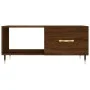 Mesa de centro madera contrachapada roble marrón 90x50x40 cm de vidaXL, Mesas de centro - Ref: Foro24-829195, Precio: 47,47 €...