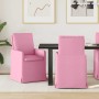 Sillas de comedor 2 pcs Rosa 57 x 67 x 98 cm tela en Sillas de comedor | Comprar online en Foru.es