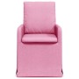 Sillas de comedor 2 pcs Rosa 57 x 67 x 98 cm tela en Sillas de comedor | Comprar online en Foru.es