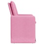 Sillas de comedor 2 pcs Rosa 57 x 67 x 98 cm tela en Sillas de comedor | Comprar online en Foru.es