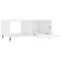 Mesa de centro madera contrachapada blanco brillo 90x50x40 cm de vidaXL, Mesas de centro - Ref: Foro24-829190, Precio: 50,49 ...