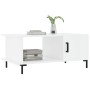 Mesa de centro madera contrachapada blanco brillo 90x50x40 cm de vidaXL, Mesas de centro - Ref: Foro24-829494, Precio: 46,48 ...