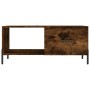 Mesa de centro madera contrachapada roble ahumado 90x50x40 cm de vidaXL, Mesas de centro - Ref: Foro24-829225, Precio: 51,86 ...