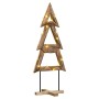 Árbol de Navidad Marrón 150 cm Madera de teca maciza en Decoración Festiva y Estacional | Comprar online en Foru.es