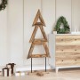 Árbol de Navidad Marrón 150 cm Madera de teca maciza en Decoración Festiva y Estacional | Comprar online en Foru.es