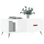 Mesa de centro madera contrachapada blanco 90x50x40 cm de vidaXL, Mesas de centro - Ref: Foro24-829180, Precio: 45,04 €, Desc...