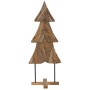 Árbol de Navidad Marrón 150 cm Madera de teca maciza en Decoración Festiva y Estacional | Comprar online en Foru.es