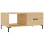 Mesa de centro madera contrachapada roble Sonoma 90x50x40 cm de vidaXL, Mesas de centro - Ref: Foro24-829215, Precio: 47,00 €...