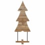 Árbol de Navidad Marrón 150 cm Madera de teca maciza en Decoración Festiva y Estacional | Comprar online en Foru.es