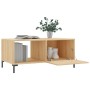 Mesa de centro madera contrachapada roble Sonoma 90x50x40 cm de vidaXL, Mesas de centro - Ref: Foro24-829215, Precio: 47,00 €...