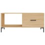 Mesa de centro madera contrachapada roble Sonoma 90x50x40 cm de vidaXL, Mesas de centro - Ref: Foro24-829215, Precio: 47,00 €...
