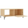 Mesa de centro madera contrachapada roble Sonoma 90x50x40 cm de vidaXL, Mesas de centro - Ref: Foro24-829215, Precio: 47,00 €...