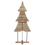Árbol de Navidad Marrón 180 cm Madera de teca maciza en Decoración Festiva y Estacional | Comprar online en Foru.es
