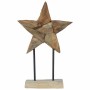 Estrella de Navidad Marrón 30 x 5 x 45 cm Madera de teca maciza en Decoración Festiva y Estacional | Comprar online en Foru.es