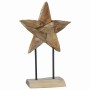 Estrella de Navidad Marrón 30 x 5 x 45 cm Madera de teca maciza en Decoración Festiva y Estacional | Comprar online en Foru.es