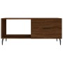 Mesa de centro madera contrachapada roble marrón 90x50x40 cm de vidaXL, Mesas de centro - Ref: Foro24-829235, Precio: 45,11 €...