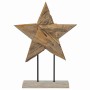 Estrella de Navidad Marrón 45 x 5 x 60 cm Madera de teca maciza en Decoración Festiva y Estacional | Comprar online en Foru.es