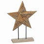 Estrella de Navidad Marrón 45 x 5 x 60 cm Madera de teca maciza en Decoración Festiva y Estacional | Comprar online en Foru.es