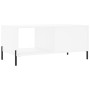 Mesa de centro madera contrachapada blanco 90x50x40 cm de vidaXL, Mesas de centro - Ref: Foro24-829220, Precio: 52,09 €, Desc...