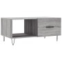 Mesa de centro madera contrachapada gris Sonoma 90x50x40 cm de vidaXL, Mesas de centro - Ref: Foro24-829210, Precio: 47,89 €,...