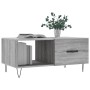 Mesa de centro madera contrachapada gris Sonoma 90x50x40 cm de vidaXL, Mesas de centro - Ref: Foro24-829210, Precio: 47,89 €,...