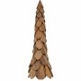 Árbol de Navidad Marrón 110 cm Madera de teca maciza en Decoración Festiva y Estacional | Comprar online en Foru.es
