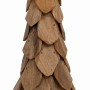 Árbol de Navidad Marrón 110 cm Madera de teca maciza en Decoración Festiva y Estacional | Comprar online en Foru.es