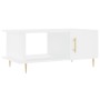 Mesa de centro madera contrachapada blanco 90x50x40 cm de vidaXL, Mesas de centro - Ref: Foro24-829476, Precio: 46,34 €, Desc...