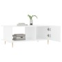 Mesa de centro madera contrachapada blanco 90x50x40 cm de vidaXL, Mesas de centro - Ref: Foro24-829476, Precio: 46,34 €, Desc...