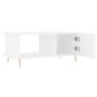 Mesa de centro madera contrachapada blanco 90x50x40 cm de vidaXL, Mesas de centro - Ref: Foro24-829476, Precio: 46,34 €, Desc...