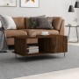 Mesa de centro madera contrachapada roble marrón 90x50x40 cm de vidaXL, Mesas de centro - Ref: Foro24-829491, Precio: 58,59 €...