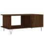 Mesa de centro madera contrachapada roble marrón 90x50x40 cm de vidaXL, Mesas de centro - Ref: Foro24-829491, Precio: 58,59 €...