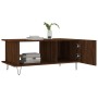 Mesa de centro madera contrachapada roble marrón 90x50x40 cm de vidaXL, Mesas de centro - Ref: Foro24-829491, Precio: 58,59 €...