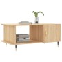 Mesa de centro madera contrachapada roble Sonoma 90x50x40 cm de vidaXL, Mesas de centro - Ref: Foro24-829471, Precio: 43,67 €...