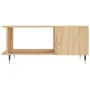 Mesa de centro madera contrachapada roble Sonoma 90x50x40 cm de vidaXL, Mesas de centro - Ref: Foro24-829471, Precio: 43,31 €...