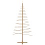 Árbol de Navidad de madera con soporte Marrón 210 cm Bambú en Decoración Festiva y Estacional | Comprar online en Foru.es