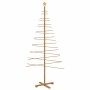 Árbol de Navidad de madera con soporte Marrón 210 cm Bambú en Decoración Festiva y Estacional | Comprar online en Foru.es